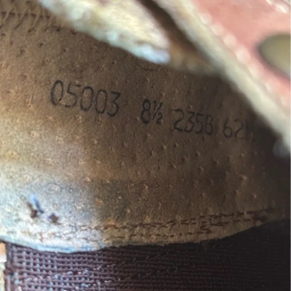 Circle G by Corral Studded Concho Ankle Boots Q5003 Brown Size 8.5 - Picture 9 of 12